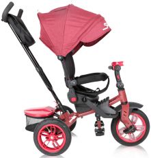Дитячий триколісний велосипед Lorelli Speedy Air Red & Black